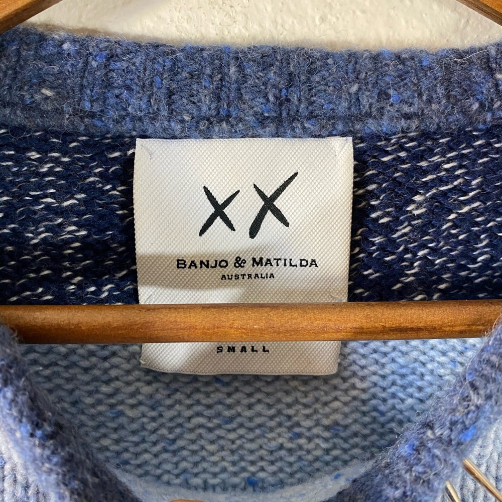 Banjo & Matilda Australia Beaded Sweater Gem